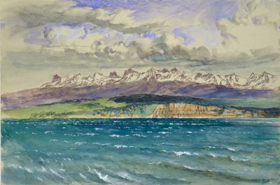 Après-midi de printemps, avec vent du sud, à Neuchâtel, 30 avril 1869 - John Ruskin