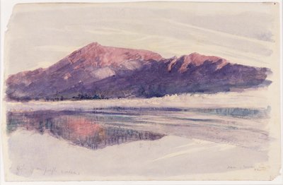 Aube à Coniston, 1873 - John Ruskin
