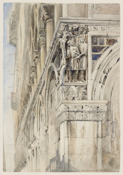 Façade du Palais des Doges, Venise - L
