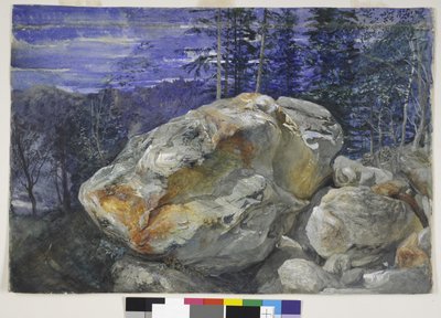 Fragment des Alpes - John Ruskin