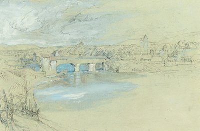 Le Pont de Rheinfelden, Suisse - John Ruskin