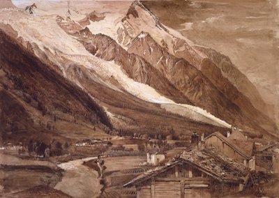 Le Glacier des Bossons, Chamonix, juin 1849 - John Ruskin