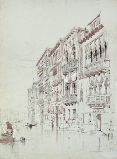Le Palazzo Contarini-Fasan, Venise - John Ruskin