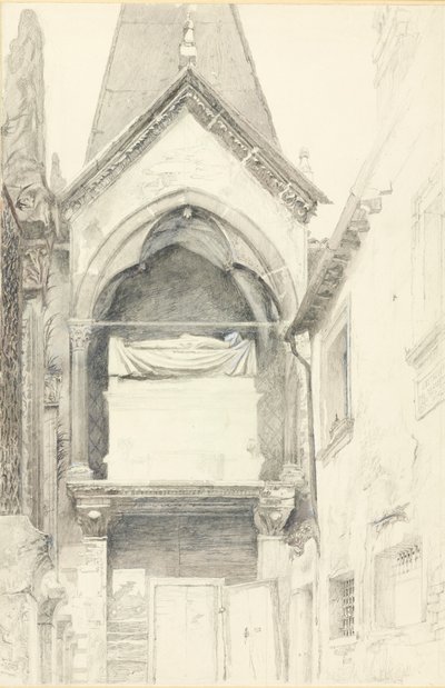 Le Tombeau de Cangrande I della Scala, Vérone - John Ruskin