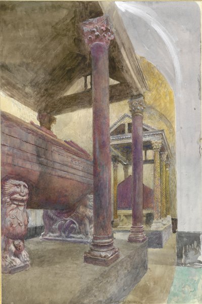 Le Tombeau de Frédéric II dans la cathédrale de Palerme, 23 - 30 avril 1874 - John Ruskin
