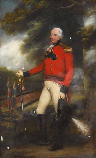 Lieutenant-colonel Thomas Lloyd, colonel des volontaires de Leeds, 1801 - John Russell