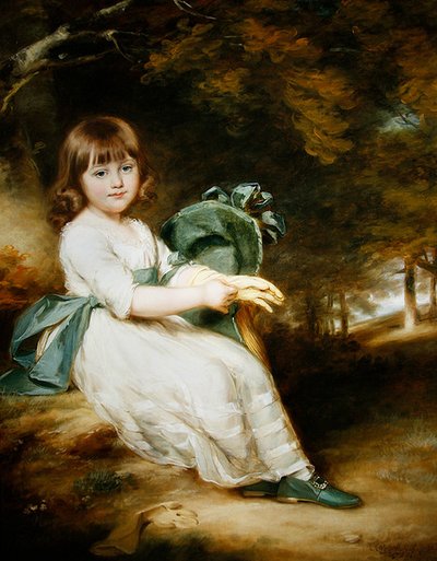 Portrait de Mary Sheppard - John Russell