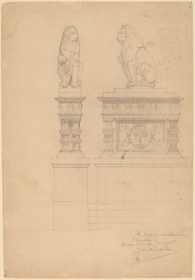 Il Marzocco, Donatello - John Russell Pope