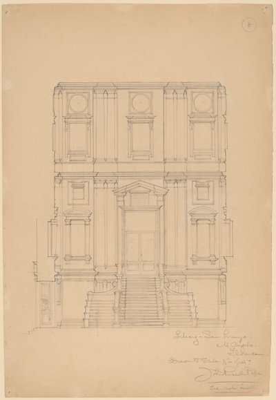 Bibliothèque, San Lorenzo - John Russell Pope