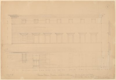 Palazzo Pollini, Sienne, attribué à Peruzzi - John Russell Pope