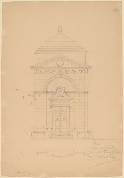 Tombe de Dante, Ravenne - John Russell Pope