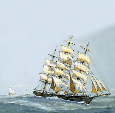 Clipper de retour chargé des meilleurs thés de Chine - John S. Smith