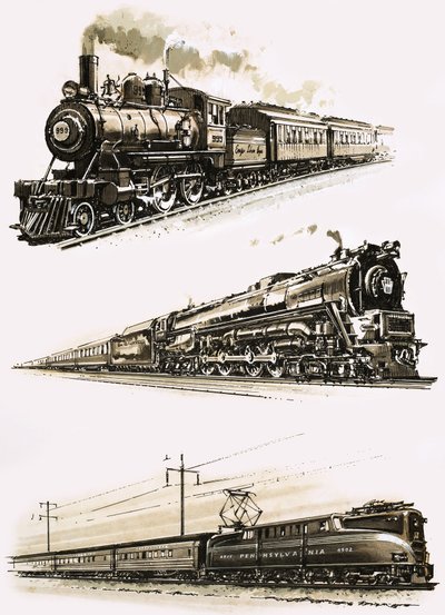 Montage de trains américains - John S. Smith