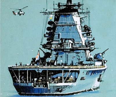 Le transporteur russe Moskva - John S. Smith