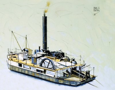 La Bertha, une drague de 1844 - John S. Smith
