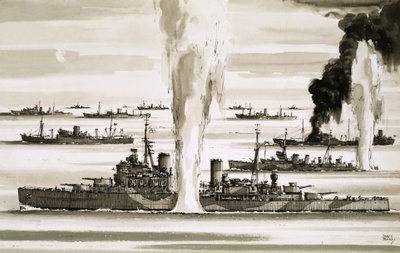 La flotte britannique se rendant à Malte pendant la Seconde Guerre mondiale - John S. Smith