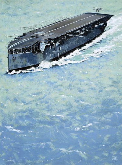 Les marins volants : Un des premiers porte-avions - John S. Smith