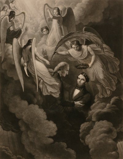 Abraham Lincoln le martyr - John Sartain