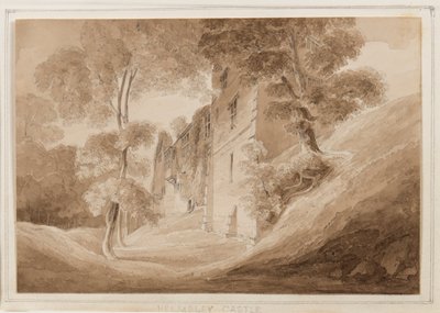 Château de Helmsley, Yorkshire, 25-27 octobre 1824 - John Scarlett Davis