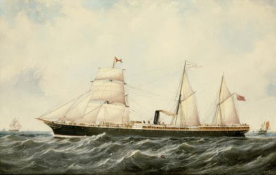John Scott, Dampfschiff Arratoon Apcar - John Scott
