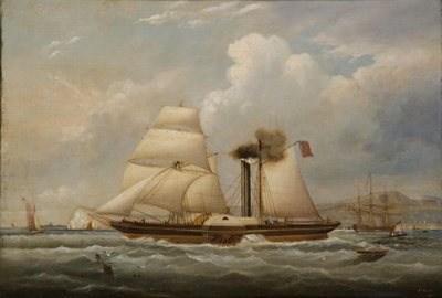 Le remorqueur à aubes Henry Wright - John Scott