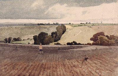 Un champ labouré, vers 1808 - John Sell Cotman