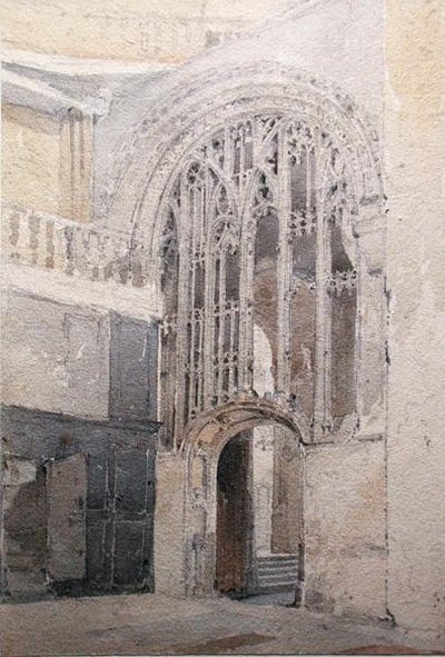 Un écran, cathédrale de Norwich - John Sell Cotman