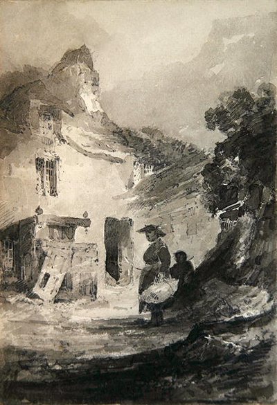 Un vieux cottage à Dolgelly - John Sell Cotman