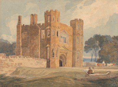 Porte, Sainte-Marie Wiggenhall, Norfolk - John Sell Cotman