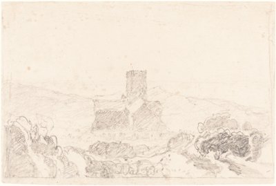 Paysage avec Église - John Sell Cotman