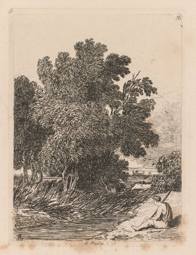 Liber Studiorum : Planche 16, Une Étude - John Sell Cotman