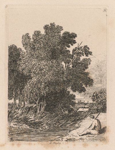 Liber Studiorum : Planche 16, Une étude, 1838 - John Sell Cotman