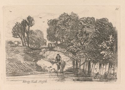 Liber Studiorum : Planche 20, Felbrigg Heath, Norfolk - John Sell Cotman
