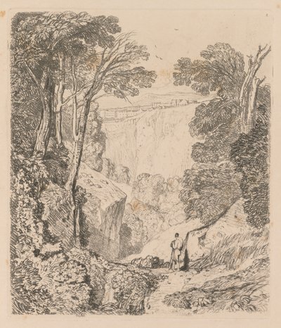 Liber Studiorum : Planche 2, Vue de Clifton - John Sell Cotman