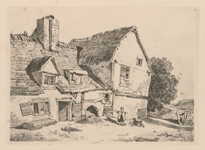 Liber Studiorum : Planche 38, Vue à Deptford, 1838 - John Sell Cotman