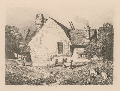 Liber Studiorum : Planche 39, Vue à Ashdted, Surrey - John Sell Cotman