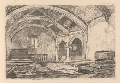 Liber Studiorum : Planche 42, Capel Carrig, Caernarvonshire, 1838 - John Sell Cotman