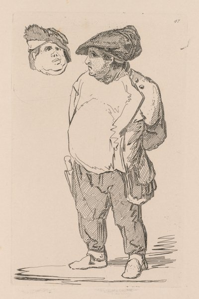 Liber Studiorum : Planche 47, Une Étude - John Sell Cotman