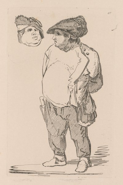 Liber Studiorum: Planche 47, Une Étude, 1838 - John Sell Cotman