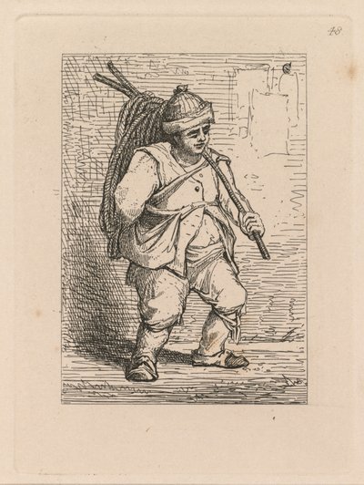 Liber Studiorum: Planche 48, Une étude - John Sell Cotman