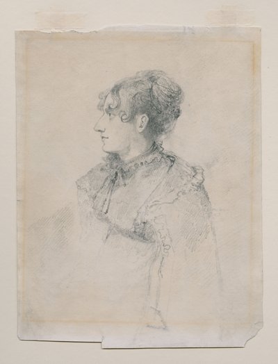 Portrait de Mme Parr (?), sœur de Mme John Sell Cotman, appelé 