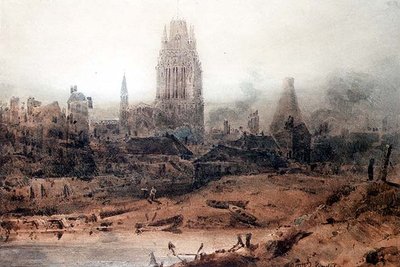 St. Mary Redcliffe, Bristol - John Sell Cotman