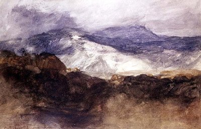 Montagnes galloises - John Sell Cotman