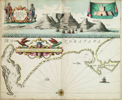 Carte de la Guinée décrivant la côte de la mer du Cap-Vert au Cap de Bonne-Espérance - John Seller