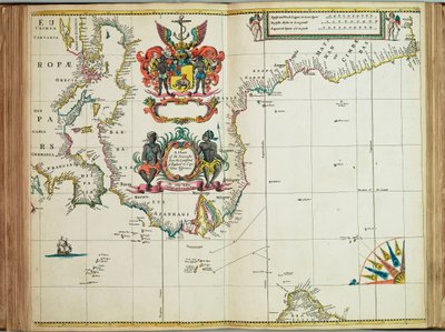 Carte des côtes maritimes de Landsend en Angleterre au Cap de Bonne-Espérance - John Seller