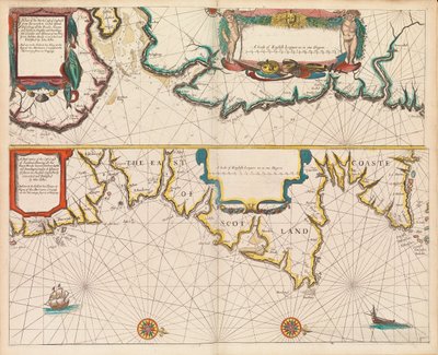 Le pilote anglais le premier livre : décrivant la navigation nordique, c.1671 - John Seller