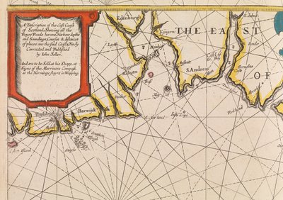 Le pilote anglais le premier livre : décrivant la navigation nordique, vers 1671 - John Seller
