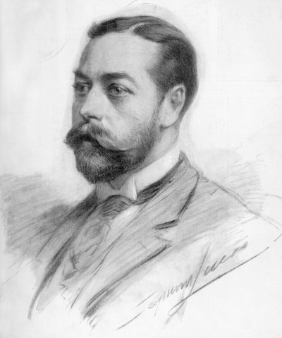 George Frederick Ernest Albert Roi George V, 1910 - John Seymour Lucas