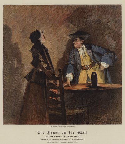 La maison sur le mur - John Seymour Lucas