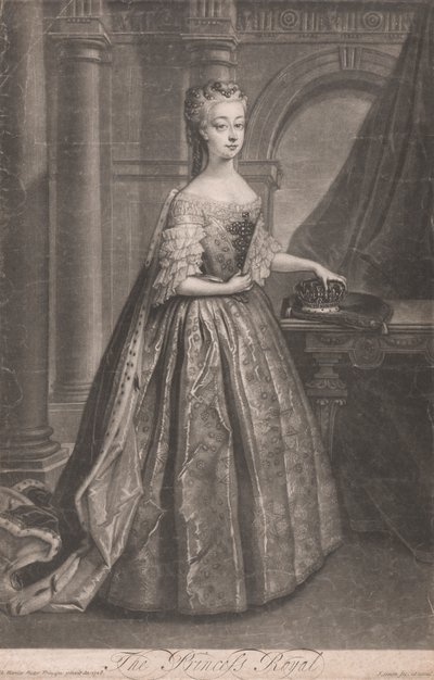 La princesse royale (princesse Ann, fille aînée de George II) - John Simon